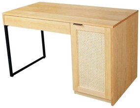 Dizajnový písací stôl Pacari 120 cm dub