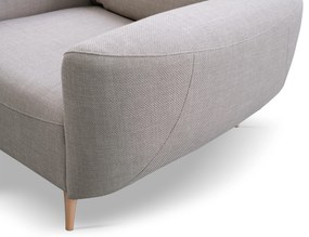 Kreslo Bohan (taupe). Vlastná spoľahlivá doprava až k Vám domov. 1098193