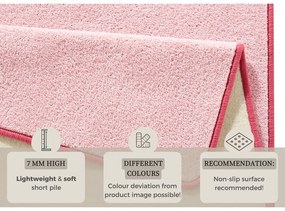 Svetloružový koberec 80x150 cm Fancy – Hanse Home