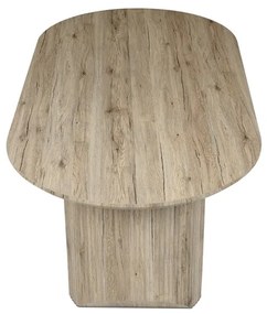 Autronic BONTEC Jedálenský stôl 200x100cm, mdf, dub san remo, HT-W1578 SRE Farba: Hnedá