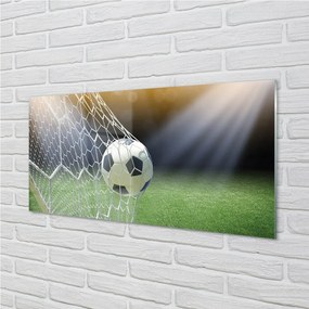 Obraz na skle Futbalový štadión 140x70 cm