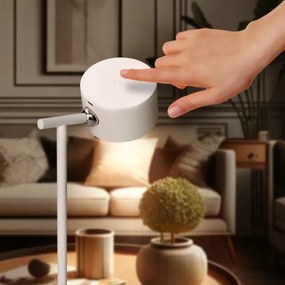 Solight WO68-W- LED Stm. nabíjacia lampa 3v1 LED/4W/2000 mAh 3000/4000/6500K biela