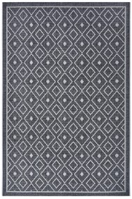 Kusový koberec Clyde 105908 Lahal Grey Beige – na von aj na doma, 63x120, šedá, chodba / predsieň, Hanse Home