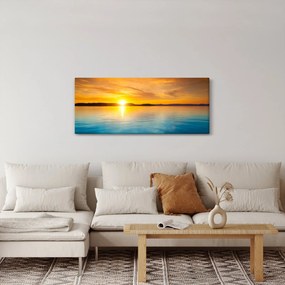 Obraz východu slnka (120x50 cm)