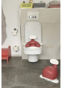 Tmavoružové detské WC sedadlo Dusty pink – Kindsgut