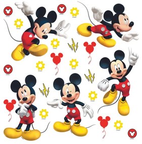 Samolepiaca dekorácia Mickey Mouse, 30 x 30 cm