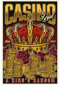 Ceduľa Casino - Royal