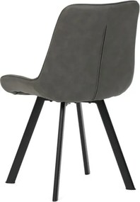 Jedálenská stolička sivá HC-V3066 GREY3