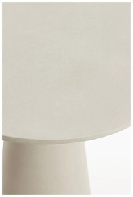 Kovový okrúhly odkladací stolík ø 45 cm Abala – Light &amp; Living