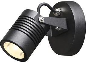 LED vonkajšie nástenné svietidlo Top Light IBIZA IP54 5W 400lm 3000K čierne