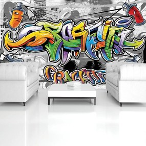 Fototapeta - Farebné Graffiti (152,5x104 cm)