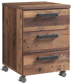 Skrinka na kolieskach Symmach Old-Wood Vinteage/Beton