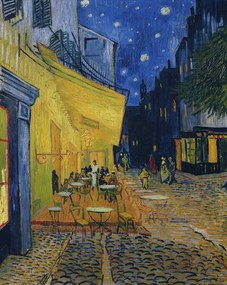 Gogh, Vincent van - Umelecká tlač Cafe Terrace, (30 x 40 cm)