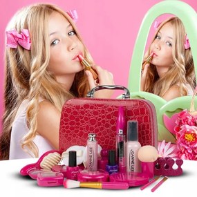 MalPlay detská kozmetika Make-up s manikúrou v kufríku