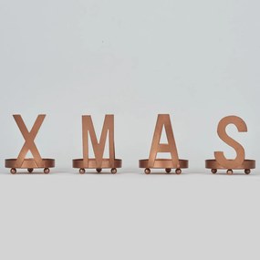 Vianočné dekorácie Bizzotto  CONF4 P.CANDELA XMAS RAME