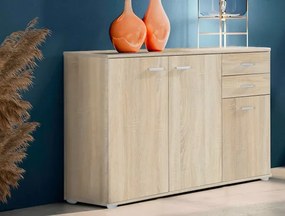 Komoda so zásuvkami Mike, dub sonoma