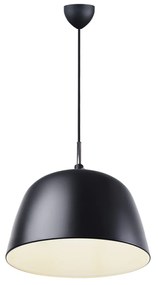 NORDLUX Priemyselné závesné svetlo NORBI, 1xE27, 60W, 30cm, čierne