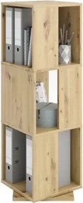 Otočný regál Tower, dub artisan%