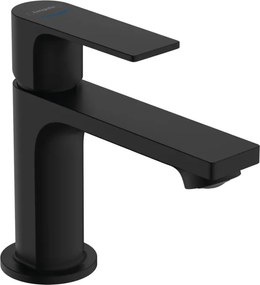 Hansgrohe Rebris E, pákový stojánkový ventil 80 pre studenú vodu bez odtokovej súpravy, čierna matná, HAN-72506670