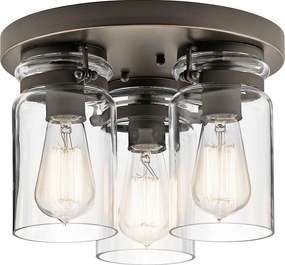 XXXLutz STROPNÉ SVIETIDLO, 28.2/20.2 cm Elstead Lighting - Online Only bytové doplnky - 009093007502