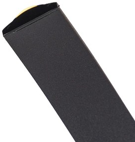 Dizajnové závesné svietidlo čierne stmievateľné vrátane LED veľké - Twisted