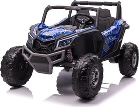 LEAN CARS Elektrická bugina Quad UTV-MX Blue Spider lak modrá