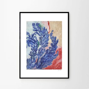 Moikka Plagát Quiet Bloom by Sofia Rebecca Iversen 30x40