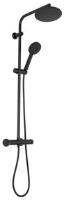 REA-P8804 - Sprchová súprava s termostatickou batériou BLISS v matnej čiernej