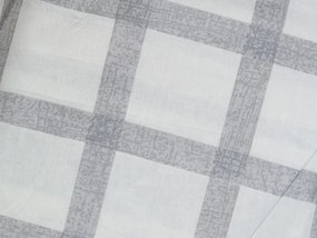 Obliečky z Renforcé bavlny LINKY sivé Rozmer obliečky: 70 x 90 cm | 140 x 200 cm