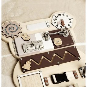 Manipulačná doska Kruzzel 22584 - medvedík