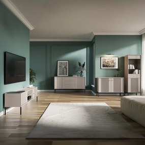 PROXIMA.store - Glamourová vitrína SOFT FARBA: biela