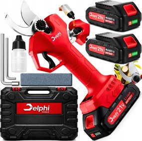 záhradné akumulátorové nožnice Elektrické Nožnice na rezanie konárov 2x batéria Set