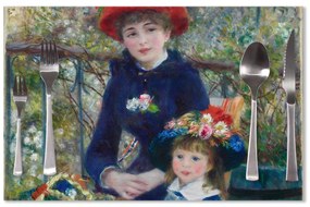 Sablio Prestieranie Dve sestry (Na terase) - Pierre-Auguste Renoir: 40x30cm