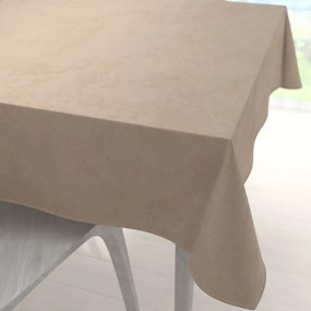 Biante Veľký zamatový štvorcový obrus Velvet Prémium SVP-042 Béžovohnedý 260x260 cm