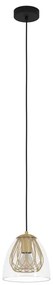 Eglo 390037 - Luster na lanku JAZMINIA 1xE27/40W/230V zlatá