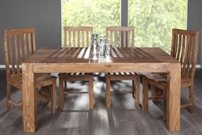 Jedálenský stôl Makassar 200cm z masívneho dreva sheesham