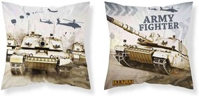 DETEXPOL Obliečka na vankúšik Tank micro  Polyester, 40/40 cm