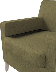 Poťah na kreslo Karlstad farba produktu zelená látka zapletaná