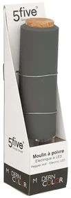 Elektrický mlynček na korenie Modern Gray, 22,5 cm