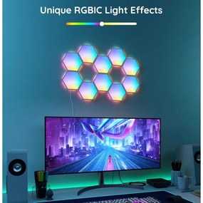 Govee - LED RGB Stmievateľný panel LED/7,2W/230V Wi-Fi