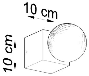 Stropné svietidlo Ariz, drevené telo svietidla