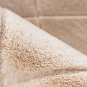 Dekorstudio Kožušinový koberec MOMENT- béžový Rozmer koberca: 160x230cm