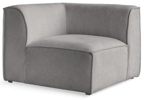 Svetlosivý modul pohovky (variabilný) Flex Felix – Miuform