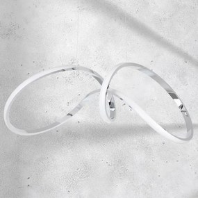 LED Luster na lanku TESORO LED/48W/230V lesklý chróm