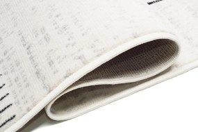 TA Koberec 5354A KRÉMOVÁ / ČIERNA GRACE