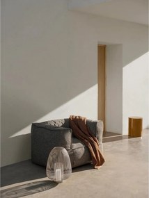 Sivé polstrované záhradné kreslo Grow – Blomus