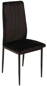 Stolička Boris čierna