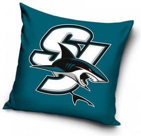 Vankúšik NHL SAN JOSE SHARKS SJ BLUE 40x40 cm