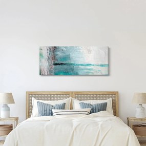 Obraz - Abstraktné olejomaľba (120x50 cm)