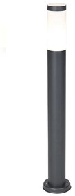 Vonkajšia lampa stĺpik antracitová 80 cm IP44 - Rox